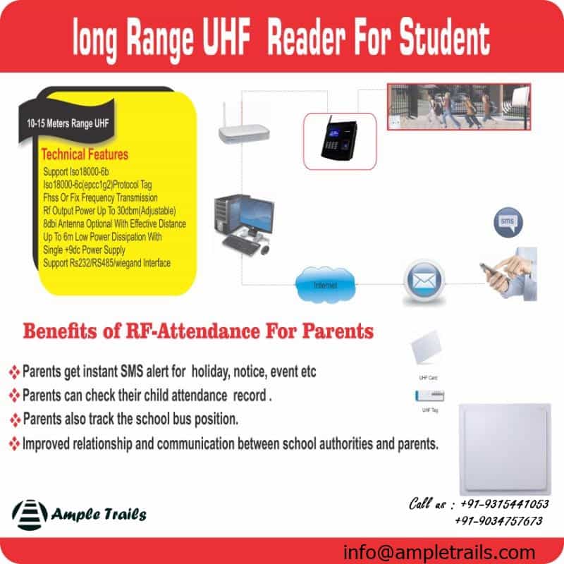 School Attendance Management Solutions with SMS Alert